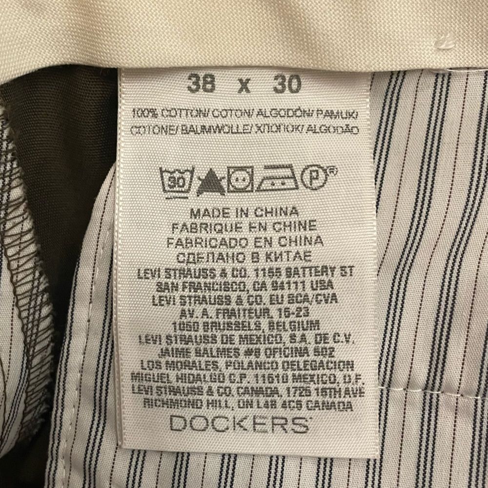 Dockers D2 Dress Pants size 38x30 - Picture 3 of 5